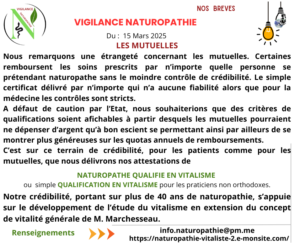 Message du 15 Mars 2025